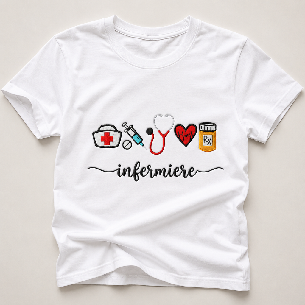 T-shirt Infermiere-Oss Personalizzabile